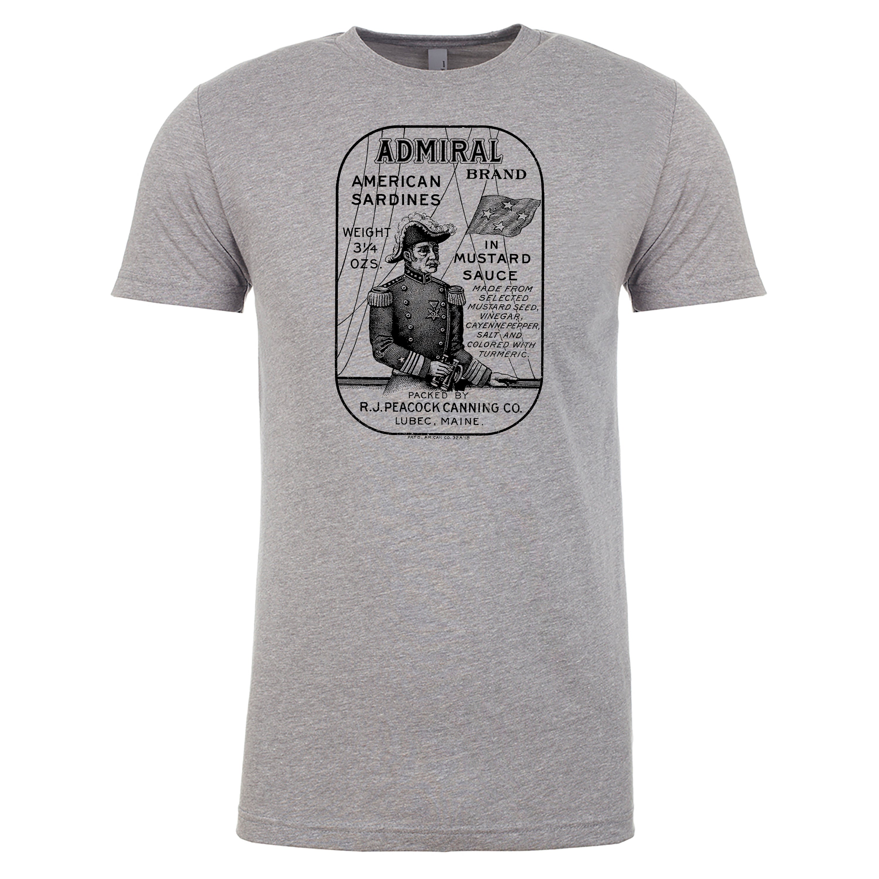 Admiral's Brand Sardine Label Tee