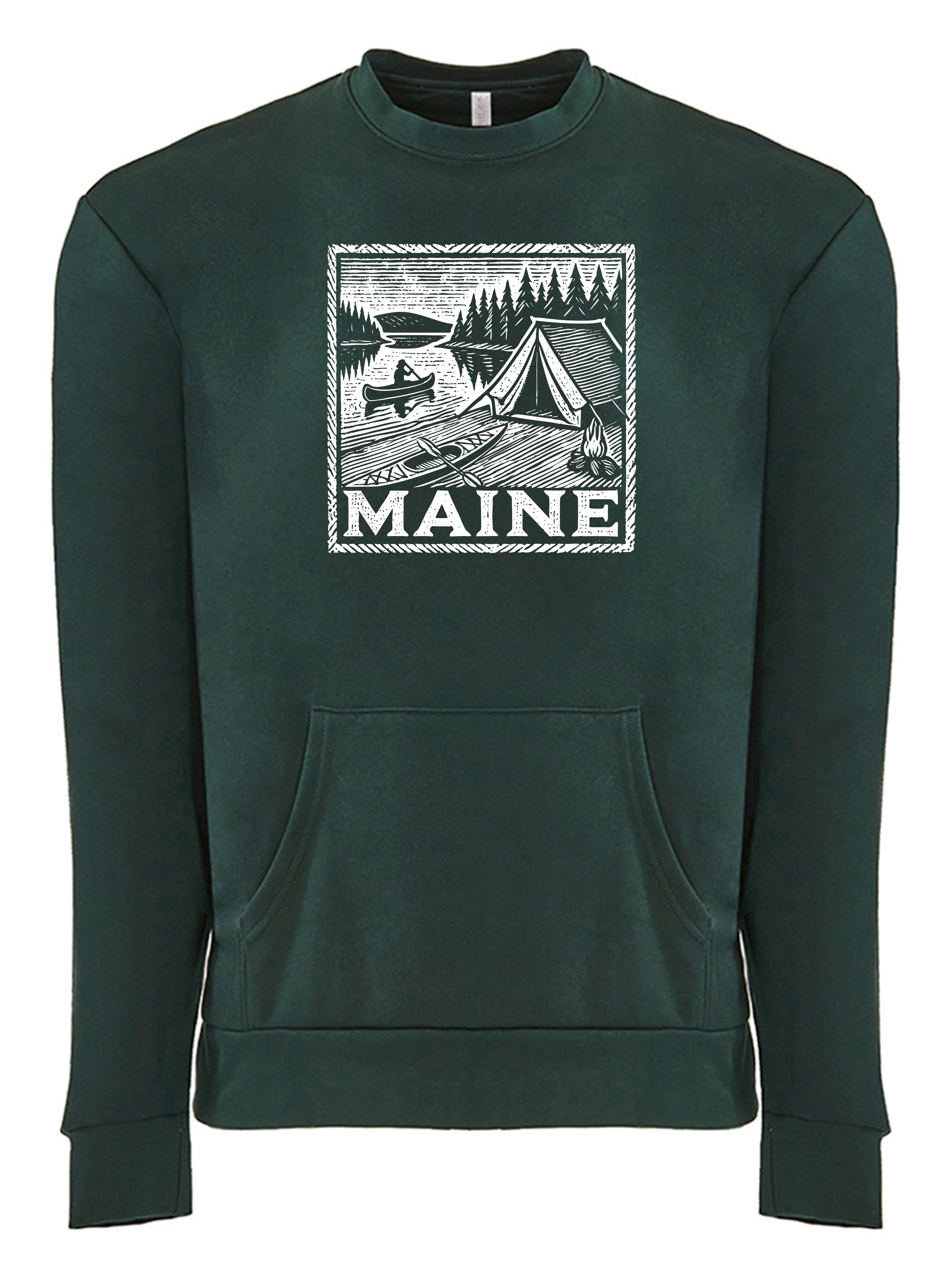 Maine Camping Pocket Sweat