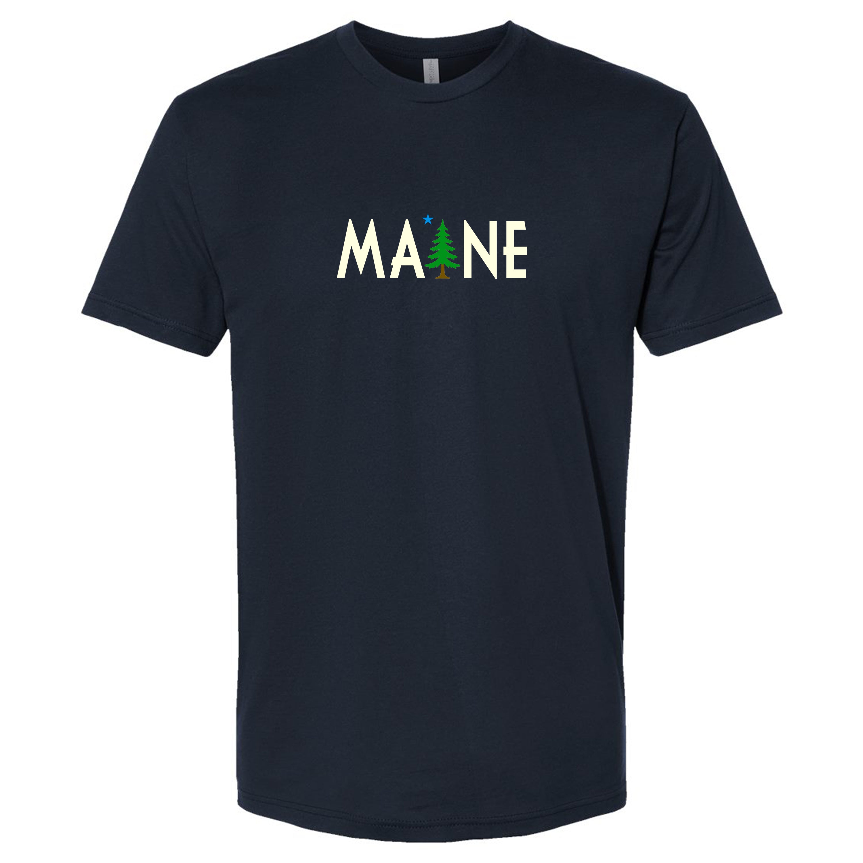 Maine Pine Tree Logo